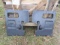 10X International 100 Lb Suitcase Weights, New Replica Without Stamp, SOLD