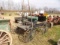 Black Horse Drawn Wagon w/ Brakes