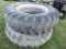 Firestone 18.4-38 Long Bar Short Bar Tires On Double Bevel Rims