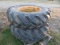 BKT 18.4-34 Tires On Double Bevel Rims, Nice Tires