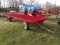New 24' Round Bale Bed On H&S 12 Ton Tandam Running Gear