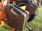 (5X) Allis Chalmers Suitcase Weights, Sold By The Piece Times 5