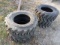 (4) New 12-16.5 SSL Tires