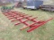 New Red Round Bale Bed, Ready To Set On Your Running Gear