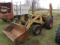 Case 580 Loader Backhoe, 2wd, Diesel Powered, Not Running, Pushed In Line