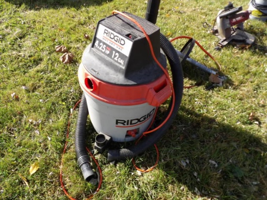 Rigid 12 Gallon Shop Vac