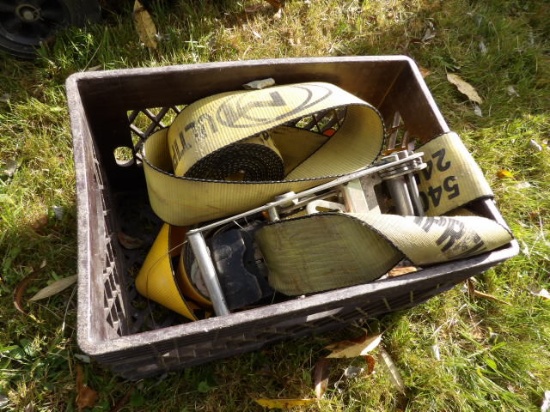 Crate Of Ratchet Straps