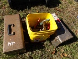 (2) Tool Bxes & Bucket Of Tools