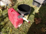 Gas Can & 5 Gal Bucket
