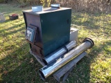 Hot Blast Wood Stove W/ Pipe