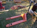 Orange Pallet Jack