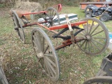 Wooden Running Gear w/ Suspension