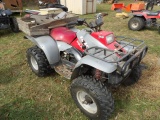 Polaris 350 4x4 4 Wheeler ATV, Ran Off Trailer But Was Running Rough, No Pa