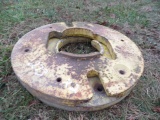 2x John Deere Wheel Weights, SOLD BY THE PIECE TIMES 2