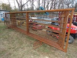 Heavy Duty Free Standing 24' Cattle Corral Panel