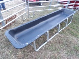 New 10' Poly Bunk Feeder