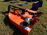 Titan 1505 5' HD 3pt Rotary Mower w/ Big Gearbox & Slip Clutch, Unused