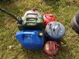 Group Of Gas Cans