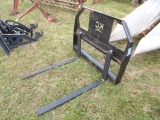 New KC SSL Pallet Forks, Universal Quick Attach