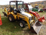 Cub Cadet 7205 4wd Compact Tractor w/ Loader & Backhoe, 1214 Hours, Diesel,