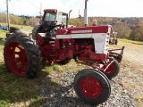 International 340 Antique Tractor, Wide Front, Gas Powered, Fast Hitch, 310