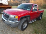 05 GMC 1500 4wd Pickup Truck, Gas, Auto, Clean Inside Cab, Rockers Are Rust