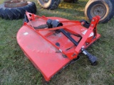 Land Pride RCR1260 5' Rotary Mower, Slip Clutch, Deck Needs Some Repair Pat