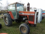 Massey Ferguson 2675 2wd Tractor, Cab, 18.4-38 Tires, 540 Pto, Dual Remotes