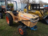 Kubota L2250 4wd Compact Tractor, Gear Drive, 3pt & Pto, Rops, Ag Tires, Ru