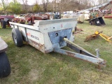 New Idea 3622 Pto Drive Manure Spreader, Single Beater, Poly Floor
