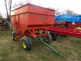 Killbros 350 Gravity Wagon, John Deere 1065A Extendable Tongue Running Gear
