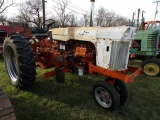Case 700 Diesel Antique Pulling Tractor, Titan 15.5-38 Tires On 9 Bolt Pres