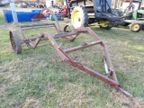 Grabilt Pull Type Round Bale Carrier On Steel Wheels
