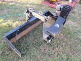 Everything Attachments 6' 3pt Box Scraper Back Blade, Tilts Angles & Offset