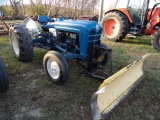 Ford 851 Antique Tractor w/ Front Snowblade, 5 Speed Transmission, 14.9-24