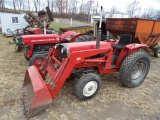 Massey Ferguson 210-4 4wd Compact Tractor w/ Loader, Gear Drive, Ag Tires,