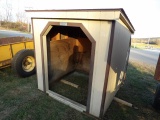 Calf Hutch / Small Animal Run In Shed