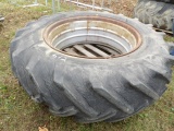 18.4-38 Tire & Rim