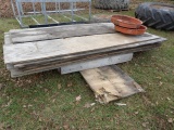 Lot Of Used Plywood