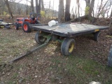 Grove Flatbed On John Deere Running Gear, Good Wagon