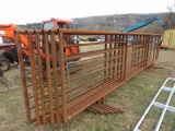 Heavy Duty Free Standing 24' Cattle Corral Panel