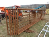 Heavy Duty Free Standing 24' Cattle Corral Panel