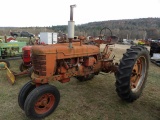 Farmall Super H Antique Tractor, New Front Tires, 12 Volt Conversion, Runs