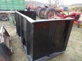 4x8 Fork Mounted Debris Box