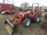 Branson 4720i 4wd Compact Tractor w/ Loader & Backhoe, Gear Drive w/ Shuttl