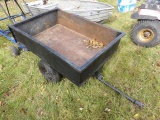 Black Lawn Cart