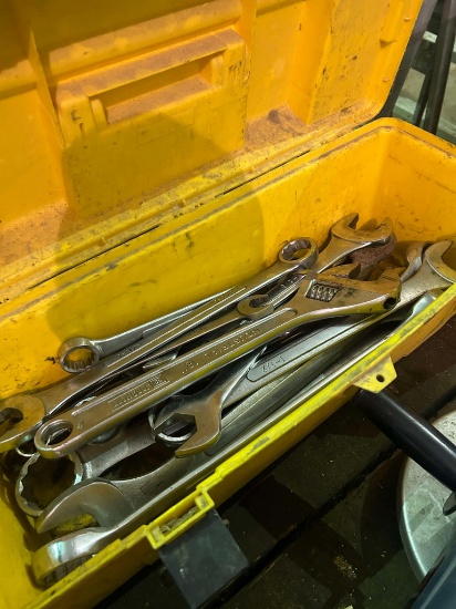 Yellow Toolbox Full Of Wrenches
