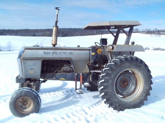 White 2-70 Tractor, Factory Rops Canopy, 7941 1 Owner Hours, Firestone 18.4