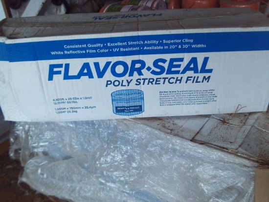 New Roll Of Flavor Seal 30" Bale Wrap