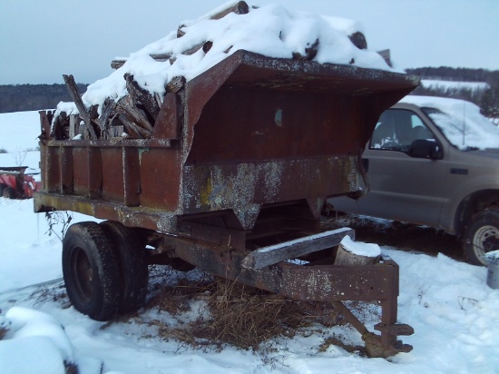 Dump Trailer w/ Firewood, No Title